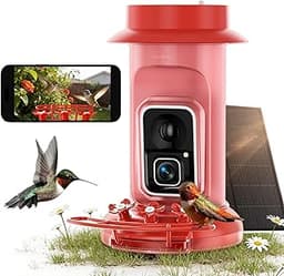 Hummingbird Feeder with Camera